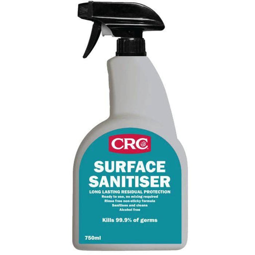 CRC Surface Sanitiser 750ml Alcohol Free Ready to Use Kills 99.9% of Germs for Home and Office