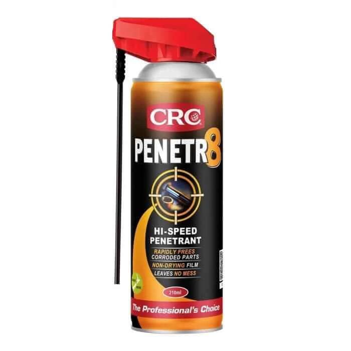 CRC Silicone Aerosol 210ML Penetr8 Hi Speed  Penetrant  CRC 5500 Penetr8 Hi Speed Penetrant CRC 210ml Industrial Grade
