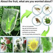 100Pcs 30x20cm Garden Protection Net Bags For Fruit And Vegetables – view 4