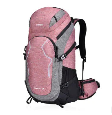 50L Nylon Hiking Backpack - Lightweight Outdoor Sports Pack with Embroidered Design | Adventure Rucksack – view 1