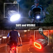 Habicare HBC Bicycle Light Set (Front & Rear) Habicare USB Rechargeable Bike Light Set
