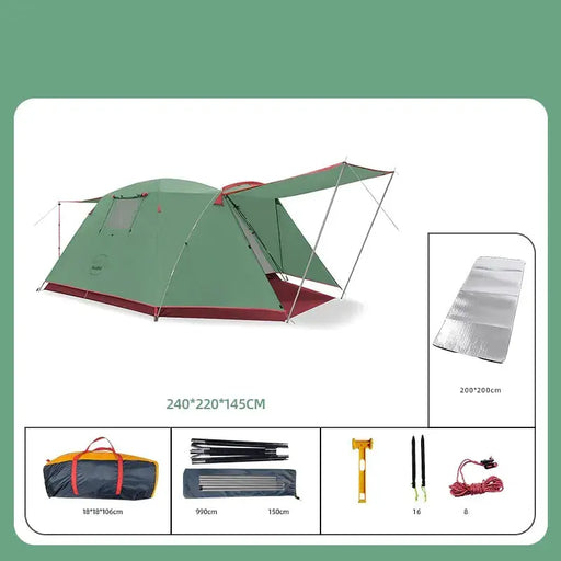 Four Person Outdoor Camping Tent – view 2