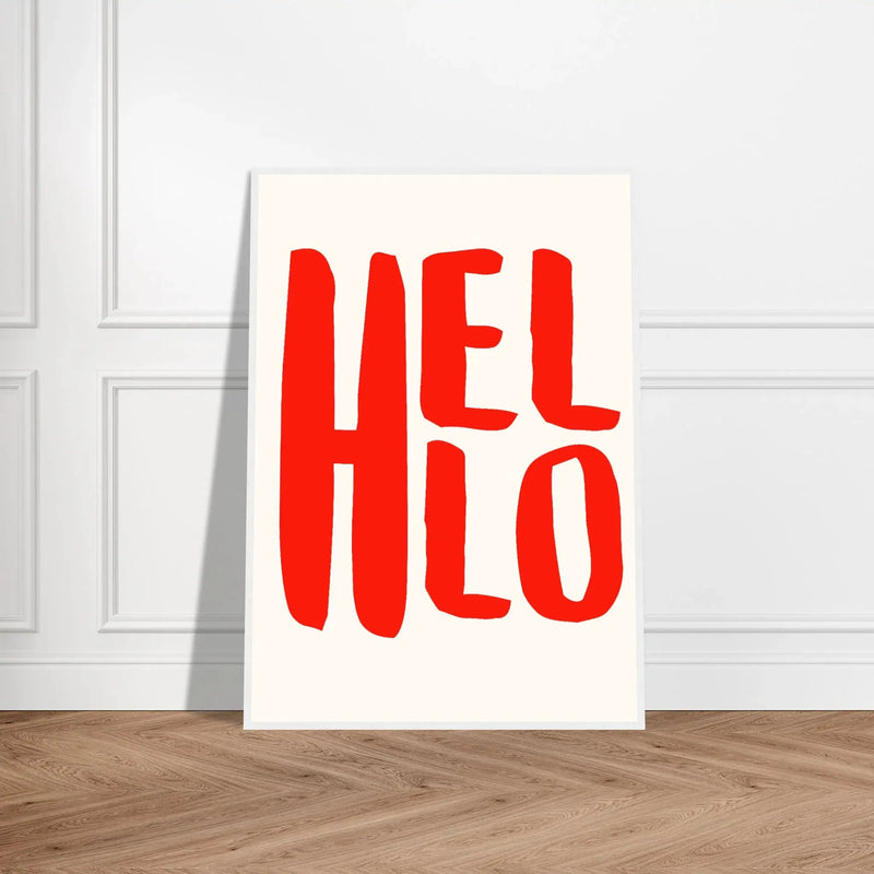 Blank Wall Print Shop Print Material Hello Hello