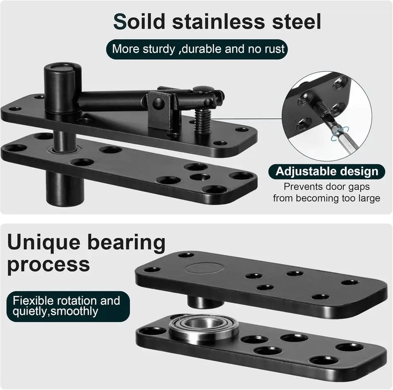Hidden Door Hinge Heavy Duty Door Hinge Pivot Hinge – view 2