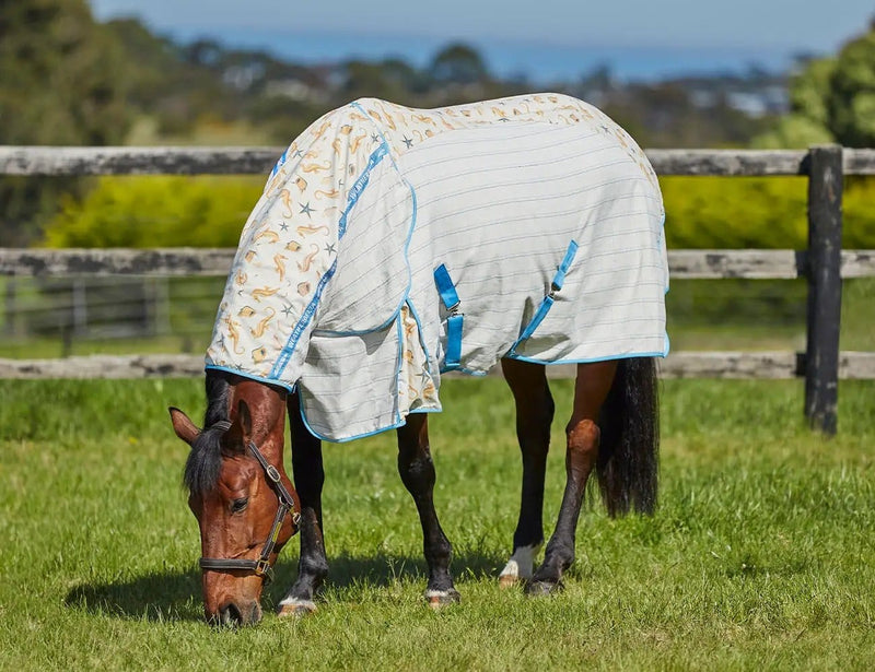 WeatherBeeta Clearance WeatherBeeta Cotton Summer Sheet Combo Neck WeatherBeeta Cotton Summer Sheet Combo Neck