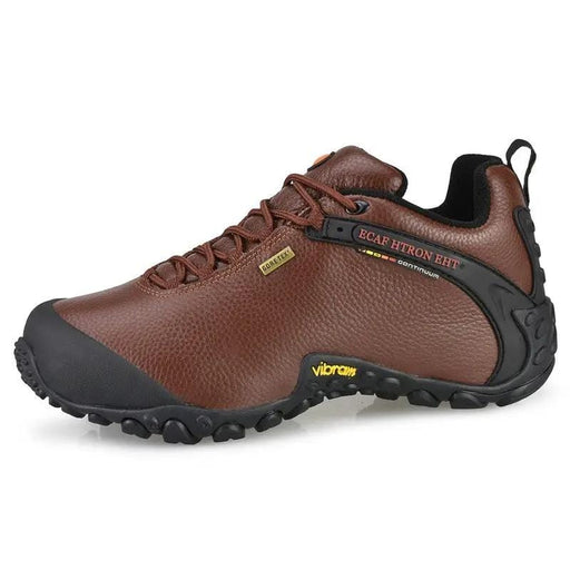 Men's and Women's Outdoor Cowhide Climbing Shoes - Durable Hiking Footwear – view 1