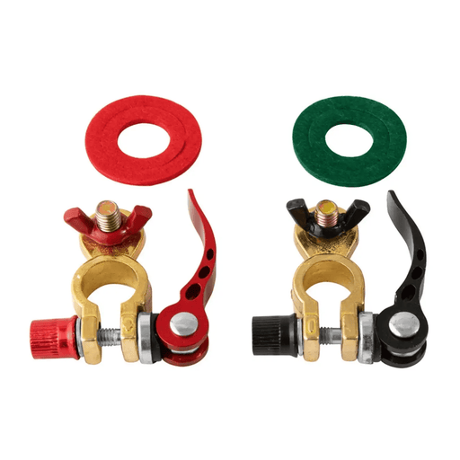 salelink.co.nz Unbranded 2PCS Quick Release Battery Terminal Connectors 2 Pack Quick Release Battery Terminal Connectors