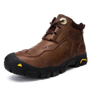 Men's Leather High-Top Shoes — Non-Slip Rubber Sole | Sizes 40–46 – view 6