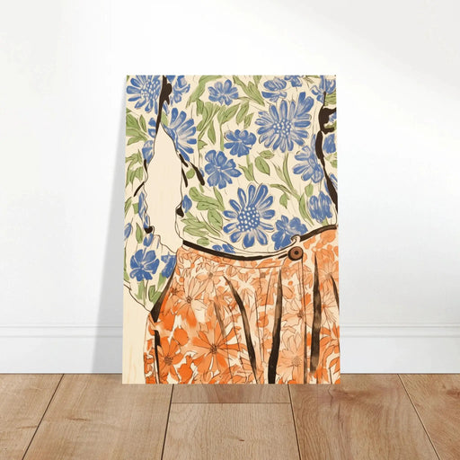 Blank Wall Print Shop Print Material Fashion Floral #4 Fashion Floral #4