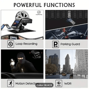salelink.co.nz Unbranded 1296P Full HD 170° Wide Angle Dash Cam 1296P Full HD 170° Wide Angle Dash Cam | Action Outdoors NZ