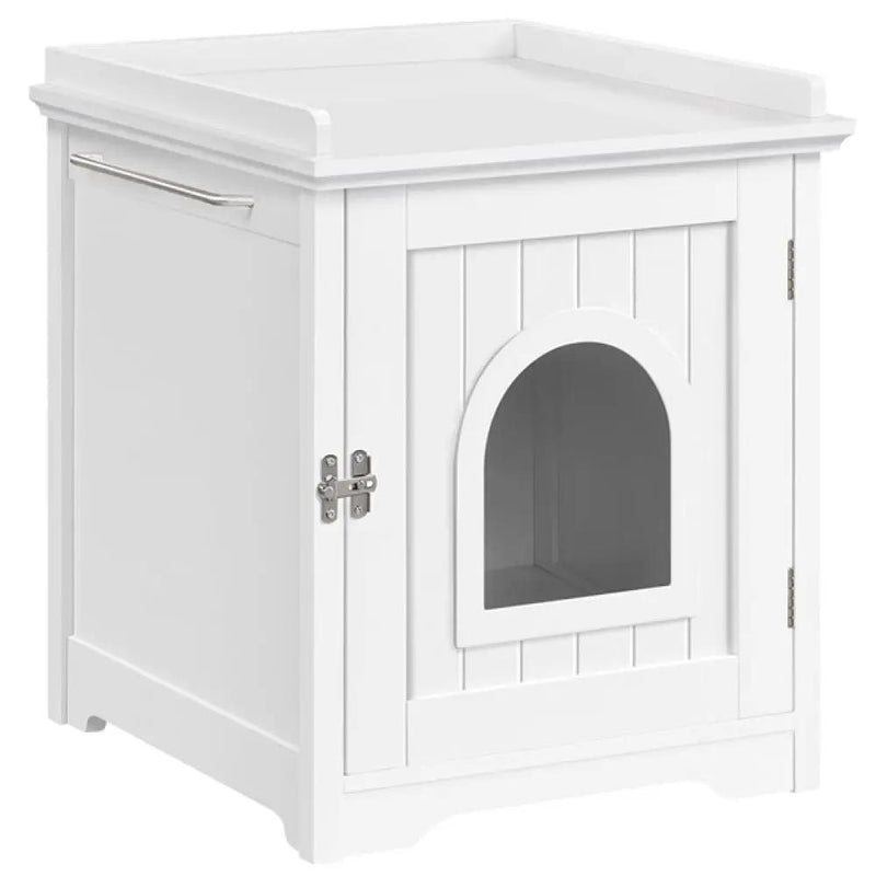 Yaheetech Indoor Cat Litter Box Cat Loo Cabinet Indoor Cat Litter Box Cat Loo Cabinet
