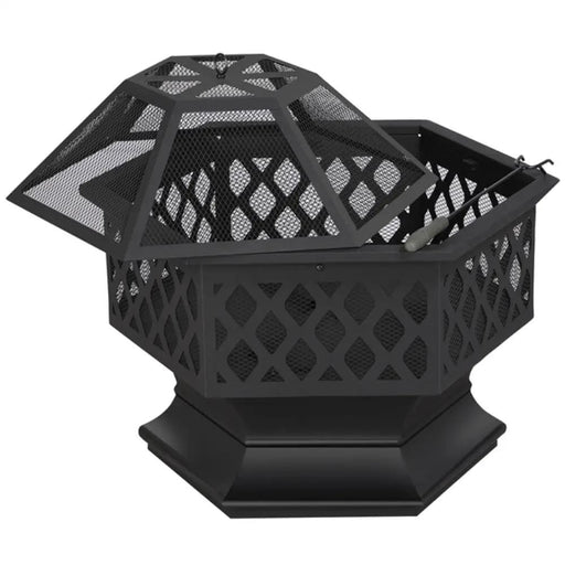 Yaheetech 24in Heavy Duty Fire Pit 24in Heavy Duty Fire Pit