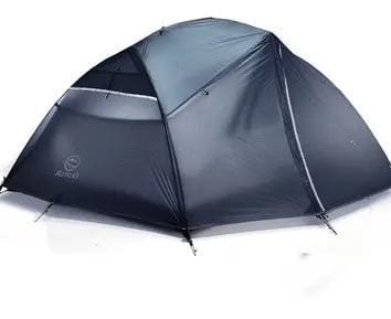 Four Season Double Layer Camping Tent - 2-3 Person Aluminum Pole Waterproof Tent – view 1
