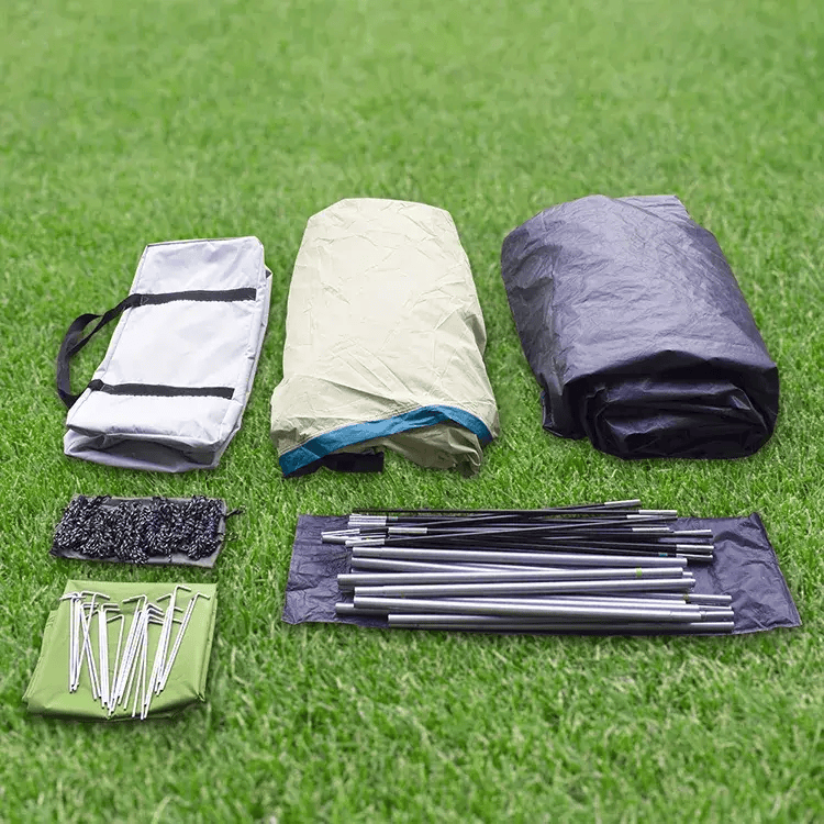 salelink.co.nz Unbranded Camping Tent 420x305x210cm - Blue Camping Tent 420x305x210cm - Blue | Action Outdoors NZ