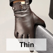Men's Sheepskin Leather Gloves — Warm Velvet Lined | Driving & Outdoor – view 7
