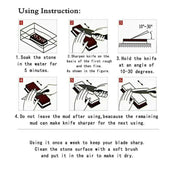 Dual Water Stone 3000/8000 Whetstone Knife Sharpener Sharpening Flattening – view 5