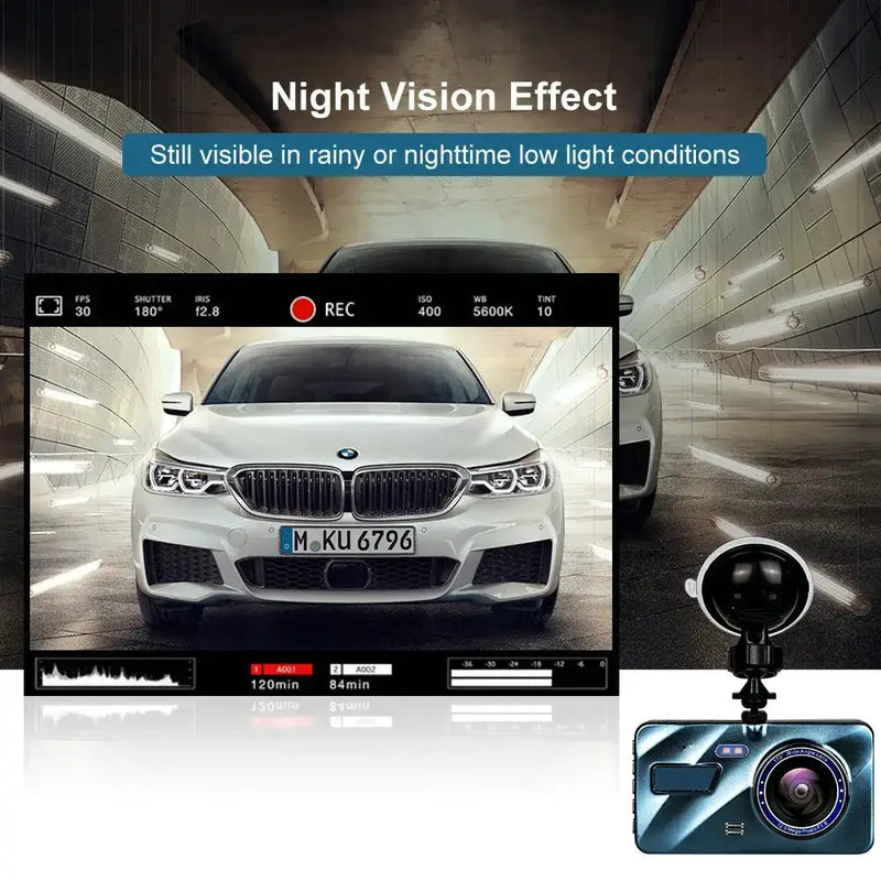 Habicare HBC Dash Cam (Full HD - Front & Rear) Dash Cam (Full HD - Front & Rear)
