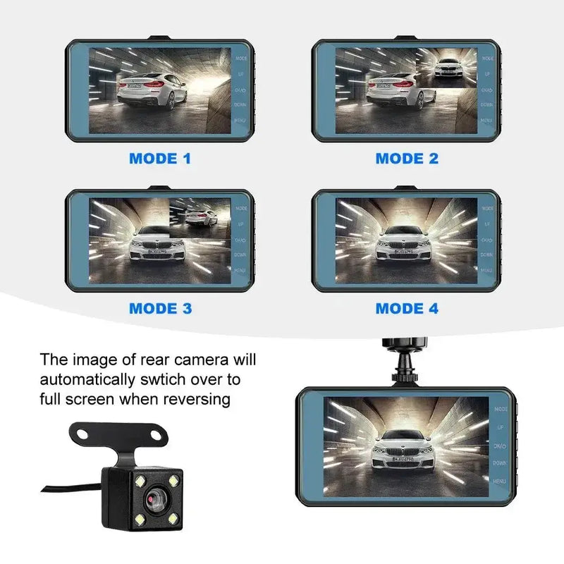 Habicare HBC Dash Cam (Full HD - Front & Rear) Dash Cam (Full HD - Front & Rear)