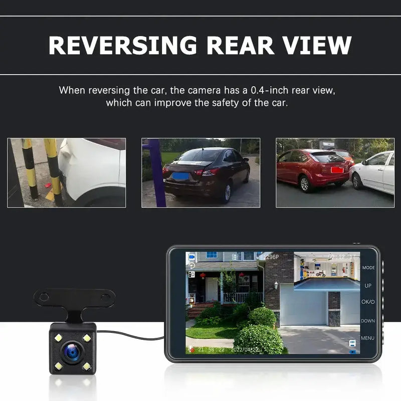 Habicare HBC Dash Cam (Full HD - Front & Rear) Dash Cam (Full HD - Front & Rear)