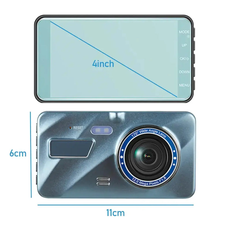 Habicare HBC Dash Cam (Full HD - Front & Rear) Dash Cam (Full HD - Front & Rear)