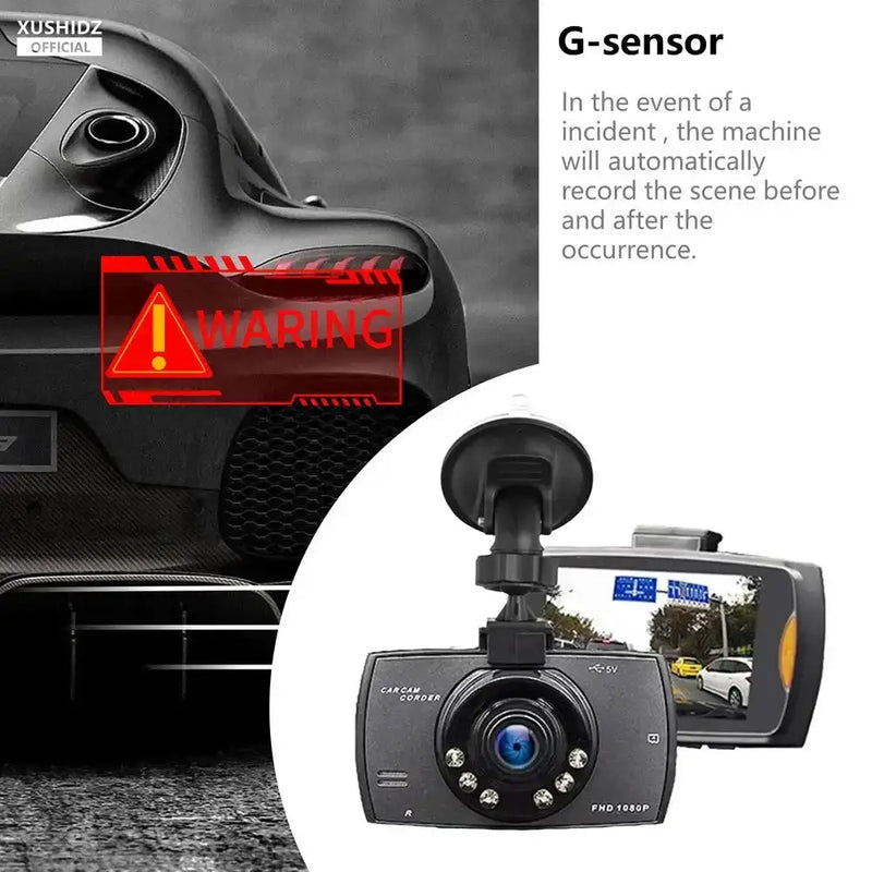 Habicare 9eight5 Dash Cam with Night Vision Habicare FHD 1080P Dash Cam with Night Vision