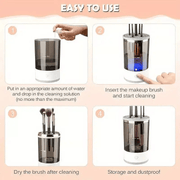 salelink.co.nz Unbranded Electric Makeup Brush Cleaner Electric Makeup Brush Cleaner | Action Outdoors NZ