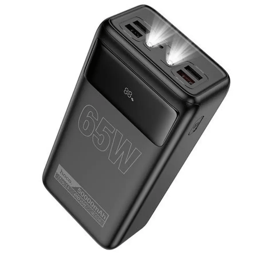 65W PD+QC Power Bank with LED % Display & Torch Light (50000mAh) – DB81A – view 1