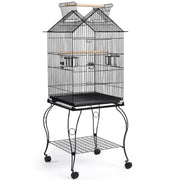 Yaheetech H145cm Open Top Metal Parrot Cage Bird Cage H145cm Open Top Metal Parrot Cage Bird Cage