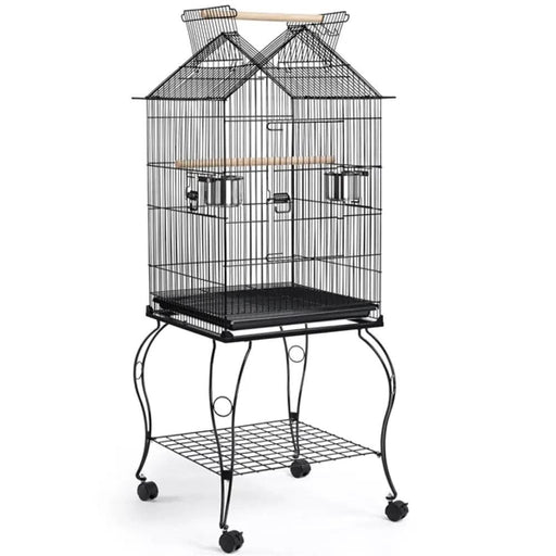 Yaheetech H145cm Open Top Metal Parrot Cage Bird Cage H145cm Open Top Metal Parrot Cage Bird Cage