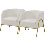 Yaheetech 2pcs Contemporary Accent Armchair 2pcs Contemporary Accent Armchair