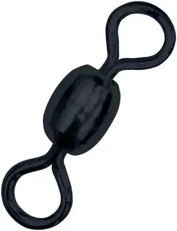Decoro CRANE SWIVEL BLACK CRANE SWIVEL 2/0 X 100PCS Decoro Black Crane Swivel 2 by 0 100 Pack Fishing