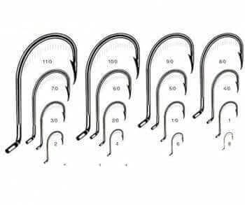 Decoro HOOKS Bulk Live Bait Hook 6/0 100PK Bulk Live Bait Hook 6 0 100PK Decoro Fishing Tackle