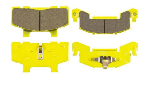 DeeMaxx Yellow Ceramic Brake Pads X4 Premium For 3500 to 6000 LB Axles High Bite Low Dust Quiet Stopping