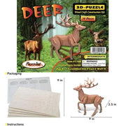 9eight5 3D Puzzle Deer Deer