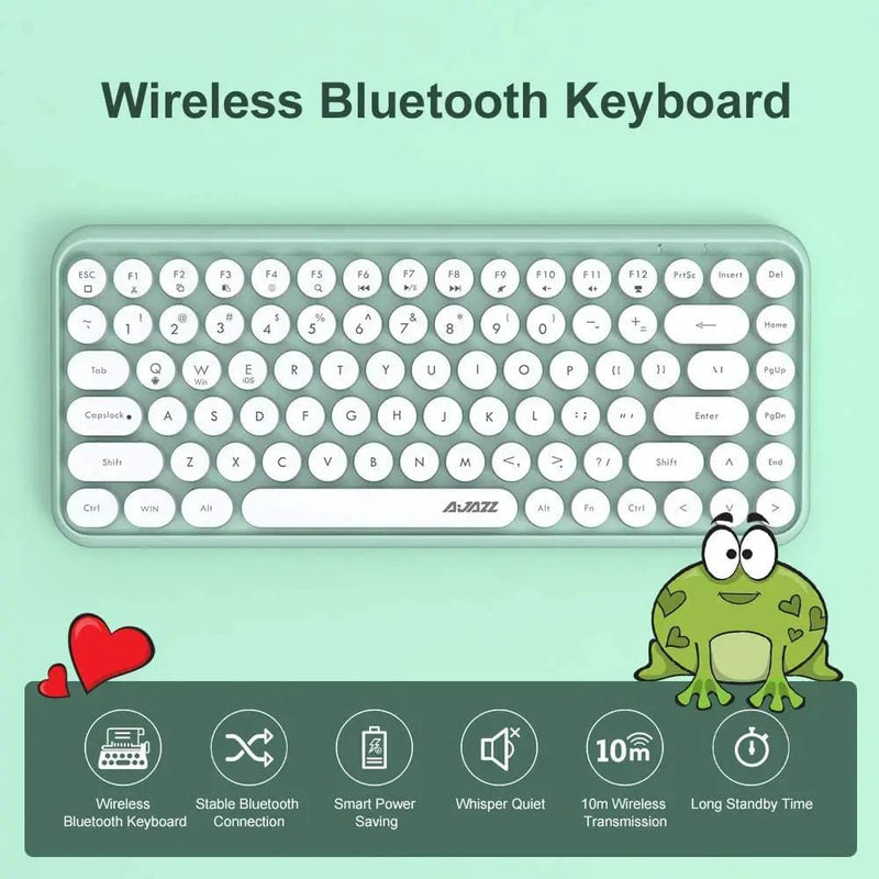 Wireless Bluetooth Keyboard for iOS Windows Android (TT598(2)) – view 2