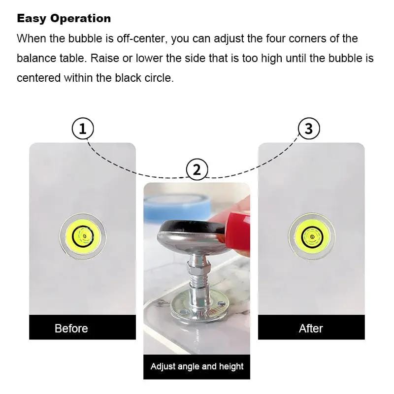 Adjustable Leveling Table Epoxy Mould Balance Table Resin Level – view 6
