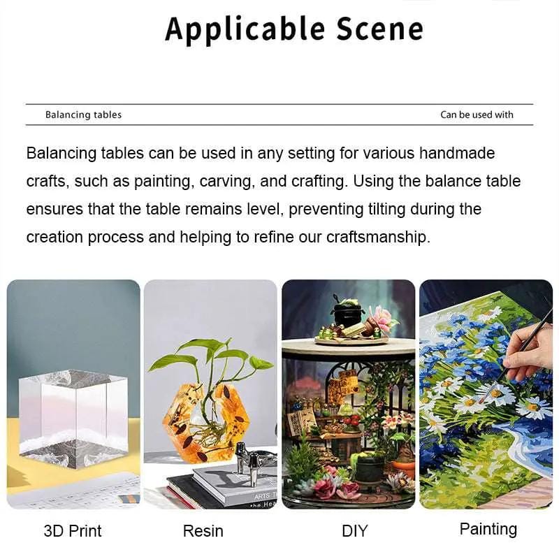 Adjustable Leveling Table Epoxy Mould Balance Table Resin Level – view 7