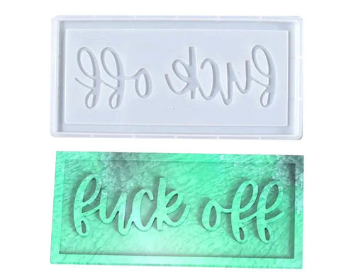 Resin Art NZ Moulds Alphabet Letter Moulds- F*ck Off Alphabet Letter Moulds- F*ck Off | NZ