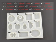 Resin Art NZ Moulds Necklace Pendant Silicone Moulds Necklace Pendant Silicone Moulds | NZ