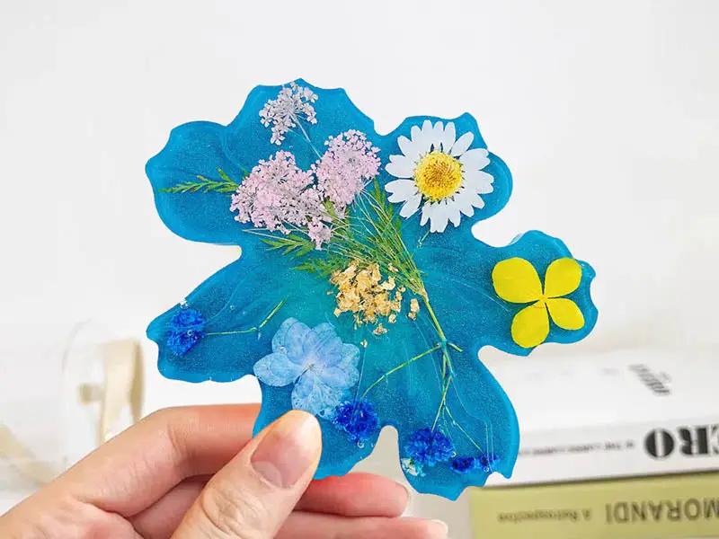 Resin Art NZ Moulds Coaster Moulds - Flowers (4pcs pack) Coaster Moulds - Flowers (4pcs pack) | NZ