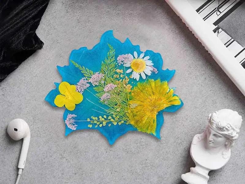 Resin Art NZ Moulds Coaster Moulds - Flowers (4pcs pack) Coaster Moulds - Flowers (4pcs pack) | NZ