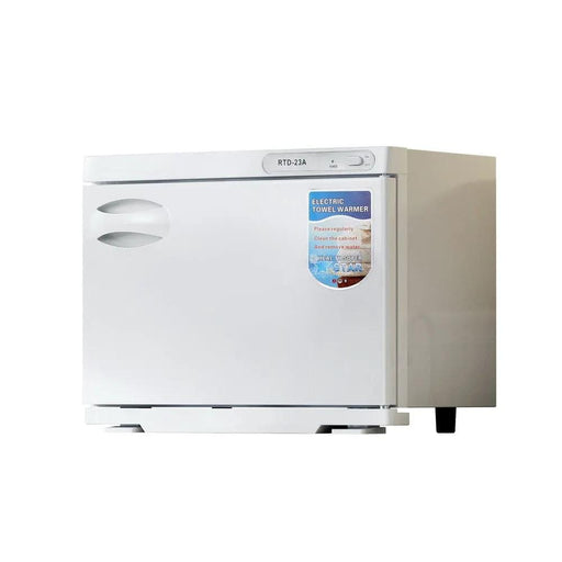 Devanti 23L Towel Warmer UV Sterilizer Heater Cabinet Beauty SPA Salon White – view 2
