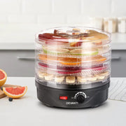 Devanti 5 Trays Food Dehydrator Fruit Dehydrators Pet Beef Jerky Dryer Black – view 7