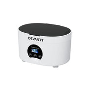 Devanti 600ml Ultrasonic Cleaner Timer Jewellery Glasses Cleaning Machine Degas – view 3