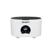 Devanti 600ml Ultrasonic Cleaner Timer Jewellery Glasses Cleaning Machine Degas – view 1