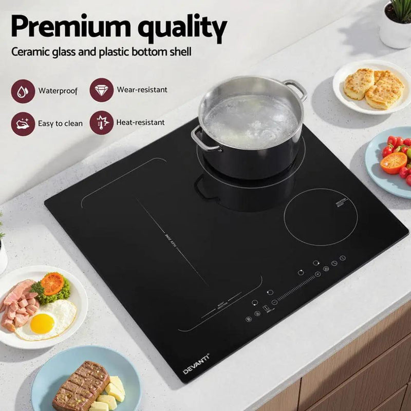 Devanti Induction Cooktop 60cm Electric Cooker – view 6