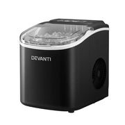 Devanti Portable Ice Maker Machine Ice Cube Tray 12kg Bar Countertop Black – view 7