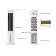 Devanti Tower Evaporative Air Cooler Conditioner Portable Cool Fan Humidifier 6L – view 6