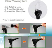 Magnification Ear Scope with LED Direct Illumination Light – view 7
