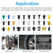 salelink.co.nz Unbranded 500PCS Car Body Trim Clips 500PCS Car Body Trim Clips | Action Outdoors NZ